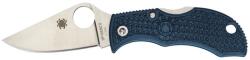 Spyderco MANBUG FRN BLUE K390 PLAIN MFPK390 EDC Zsebkés (PR-C200440FK7)