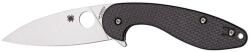 Spyderco SLIVERAX CARBON FIBER C228CFP EDC Zsebkés (PR-C200143020)