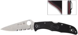 Spyderco ENDURA 4 THIN RED LINE COMBO C10FPSBKRD EDC Zsebkés (PR-C200404010)
