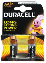 Duracell BSC AA elem 2db - delfinbuvar