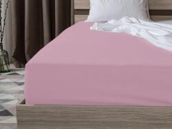  Cearsaf Jersey cu elastic 180 x 200 cm roz deschis