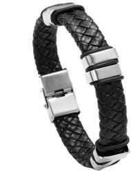 HARAHU GO-19779 Férfi karkötő - Fekete/Ezüst KP19779
