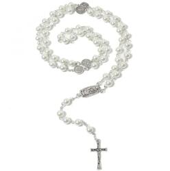 HARAHU Pearl Cross Nyakék-Fehér KP29865