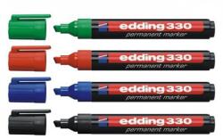 edding Alkoholos marker 1-5mm, vágott Edding 330 kék (7580018002) - papirtar