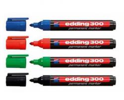 edding Alkoholos marker 1, 5-3mm, kerek Edding 300 kék (7580003002) - papirtar