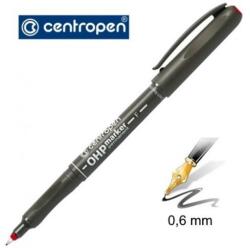Centropen Permanent marker CENTROPEN OHP 2636 F/piros 0, 6mm (626360104)