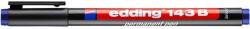 edding Alkoholos marker 1-3mm, 143B OHP Edding kék (35963) - papirtar