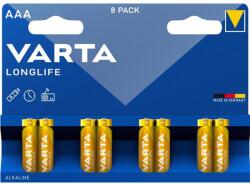 VARTA Elem, AAA mikro, 8 db, VARTA "Longlife (4103101418) - tonerpiac