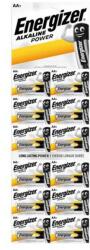 Energizer Elem, AA ceruza, 12 db, egyesével téphető, ENERGIZER "Alkaline Power Kartella (NZAP6A08)