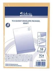 Victoria Redős-talpas tasak csomag, TC4, szilikonos, 40mm talp, VICTORIA, barna kraft, 10db/cs - tonerpiac