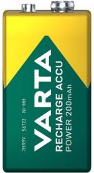 VARTA Tölthető elem, 9V, 1x200 mAh, előtöltött, VARTA "Power (56722 101 401) - tonerpiac