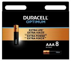Duracell Elem, AAA mikro, 8 db, DURACELL "Optimum (10PP110018) - tonerpiac