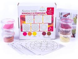 Adrian Martinkovič Homokfestő készlet piros Mandala (9876345)
