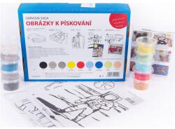 Adrian Martinkovič Homokfestő készlet AUTÓ, VERSENYAUTÓ LOVAG ASTRONAUTA, TŰZOLTÓK, (9876439)