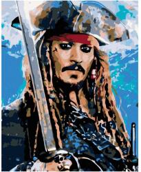 Zuty Zuty Festőkészletek számok szerint - Jack Sparrow II. , 40x50 (ZUTY_1030211---40x50)