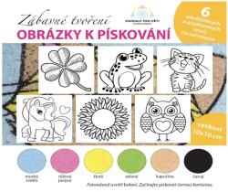 Adrian Martinkovič Homokszórás gyerekeknek MACSKA, BÉKA, EGYSZARVÚ, NAP, NÉGYLEVELŰ LÓHERE (666)