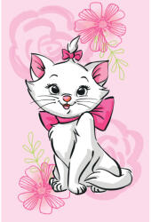 Exity Disney Marie cica Pink Flower polár takaró 100x150cm (EXK350168)