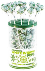  Cannabis White Widow Pops - Display Container (100 Lollies)