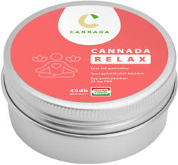 Cannada Relax CBD Gumicukor 25 mg 45 db | 1125 mg (Eper) - blupet