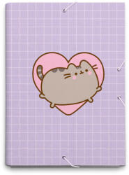 PUSHEEN cicás füzetbox A/4, Moments, lila (ERK-CSG0137) - mesescuccok