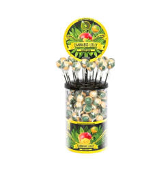 Cannabis Mango Kush Lollies - Display Container (100 Lollies)