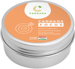 Cannada Focus CBD Gumicukor 25 mg 45 db | 1125 mg (Narancs)