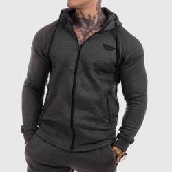 Iron Aesthetics Cipzáros fitness pulóver Iron Aesthetics Round, szürke: S Szürke