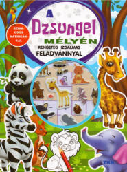 Elektra Kiadóház A dzsungel mélyén - Rengeteg izgalmas feladvánnyal - szivacsos matricákkal (L22344790)