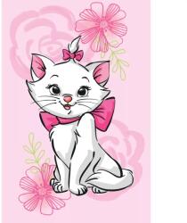 Carbotex Disney Marie cica Pink Flower polár takaró 100x150cm (EXK350168)