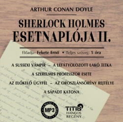 Titis Kft Sherlock Holmes esetnaplója II. - Hangoskönyv - MP3 - CD MP3 (L321520)