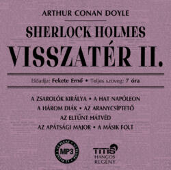 Titis Kft Sherlock Holmes visszatér II. - Hangoskönyv - CD Audió