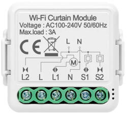 Avatto Okos redőnyvezérlés modull 1-motoroshoz ZigBee Tuya (N-ZCSM01-1)