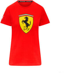 stichd Tricou de Dama Ferrari Shield, roșu (701223489001210XFB)