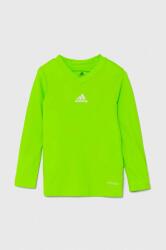 Adidas gyerek hosszúujjú TEAM BASE TEE Y zöld, nyomott mintás, GN7513 - zöld 176