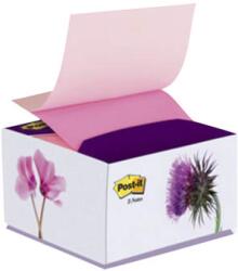 Post-it DISPENSER DECO Z-NOTES POST-IT PT. NOTES AUTOADEZIV 76X76 mm, roz pastel/roz neon (96002246)