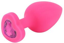 Mokko Toys Dop Anal Brighty, Medium, Silicon, Roz/Roz, Mokko Toys
