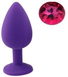 Guilty Toys Dop Anal Silicone Buttplug, Medium, Mov/Roz, Guilty Toys
