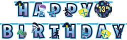 Amscan Banner Happy Birthday - Royal Battle