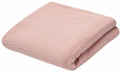 New Baby Paturica bebe, New Baby, 70x100 cm, Din muselina, 100% bumbac, Pink (55590)