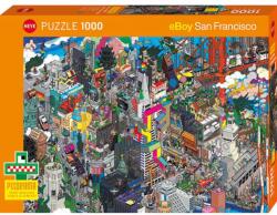 Heye - Puzzle Pixorama: San Francisco Quest - 1 000 piese