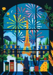 Hachette - Puzzle Under the Paris Sky - 500 piese