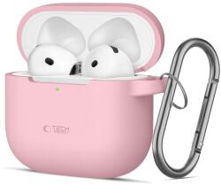 Tech-protect Husa Tech-protect Silicone Hook Apple Airpods 4 Dusty Pink
