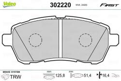 VALEO set placute frana, frana disc VALEO 302220 - automobilus