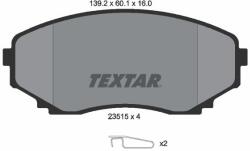 TEXTAR set placute frana, frana disc TEXTAR 2351501 (2351501)