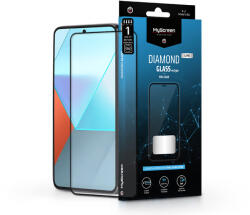 MyScreen Xiaomi Redmi Note 13 Pro 4G/ Redmi Note 13 Pro 5G edzett üveg képernyővédő fólia- MyScreenProtector Diamond Glass Lite Edge2.5D Full Glue - fekete - nextelshop