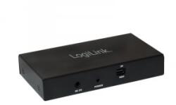 LogiLink DisplayPort elosztó 1x2 port 1x mini DP - 2x HDMI 4K/30 Hz HDCP (CV0094)