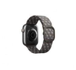Uniq Aspen Designer Edition Apple Watch 42/44/45/49mm fonott szíj szürke (UNIQ-45MM-ASPDEPGRY)