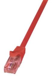 LogiLink Patch kábel PrimeLine Cat. 6 U/UTP 5m piros (CQ2074U)