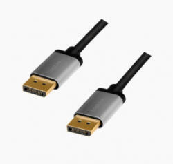 LogiLink DisplayPort kábel DP/M-DP/M 4K/60 Hz 5m alu (CDA0103) (CDA0103)