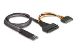 Delock M. 2 kulcs M - U. 2 SFF-8639 NVMe adapter 50cm hosszú kábellel (62984)